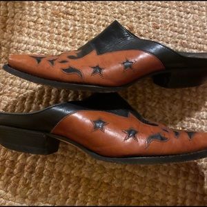 Charlie Horse Western Brown and Black Mules